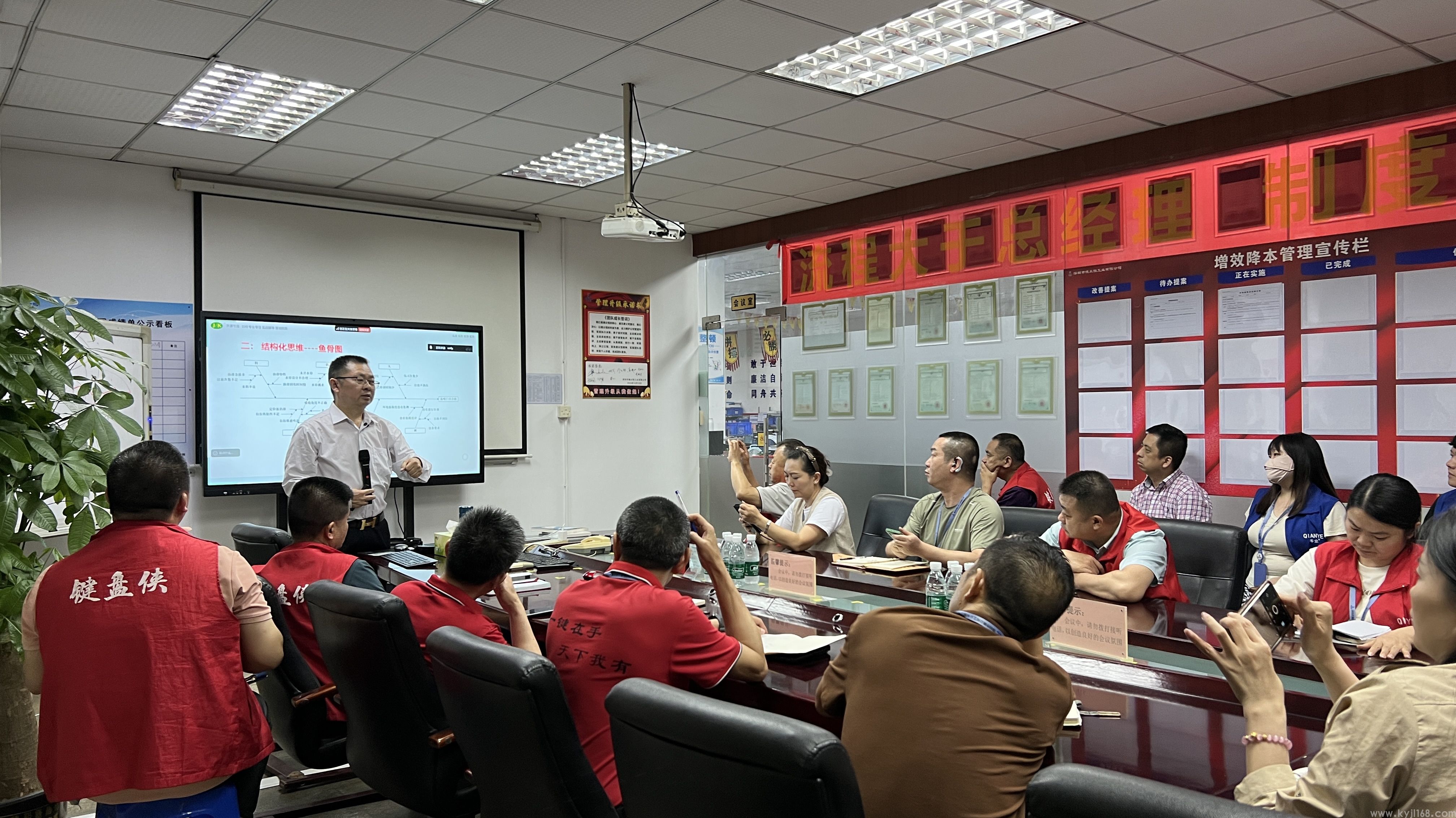 热烈祝贺深圳德众恒工业有限公司《赢在精细化管理》培训圆满成功！